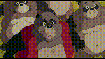 Pom Poko 画 Creatures 人群 特效 液体 Morphing 跑动