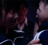 搞笑 亲吻 美女 微笑