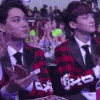 exo 帅哥 开心 鼓掌