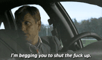 闭嘴 不屑 shut up 开车
