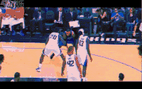 NBA 安东尼 篮球 转身 抛射 2+1 尼克斯 帅气过人 激烈对抗 劲爆体育