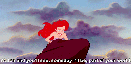 小美人鱼 迪斯尼动画 爱丽儿 美丽 性感