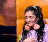 谢娜 搞怪 我看你怎么编