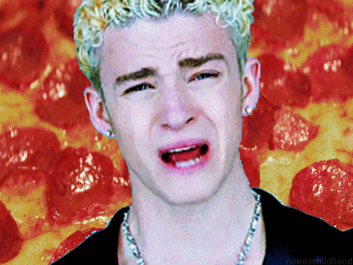 贾斯汀·汀布莱克 Justin+Timberlake 食物 披萨 搞笑 唱歌