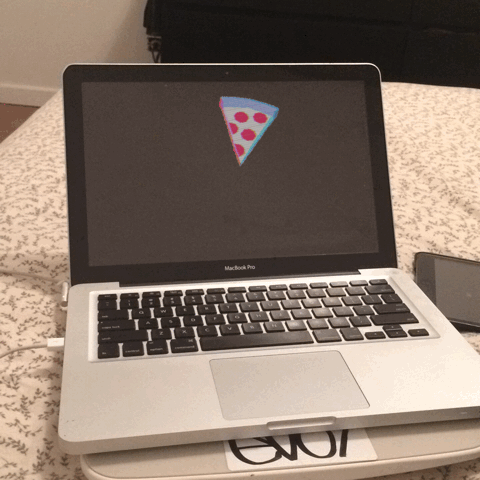 笔记本 披萨饼 设计 MacBook