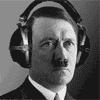 希特勒  耳机 音乐 抖动