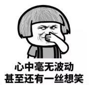 暴漫 文字表情包 心中毫无波动甚至还有一丝想笑 搞笑 逗 沙雕