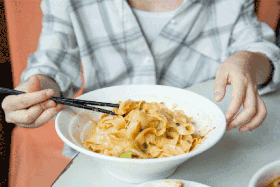 美食 凉皮
