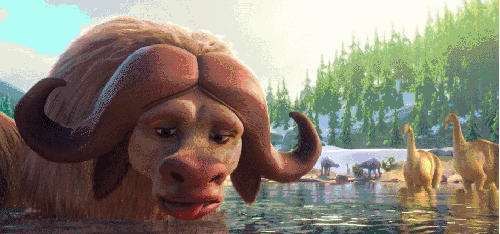 冰川时代5 动物 可爱 椰子 牛 电影 萌 表情包 豚鼠