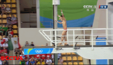 奥运会 里约奥运会 跳水 中国队 赛场瞬间