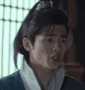 刘昊然 男神 黑色 长发