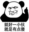 暴漫 熊猫头 挺好一小伙就是有点傻 搞笑 蠢萌 逗