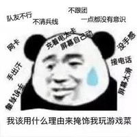 暴漫 熊猫头 队友不行 不跟团 搞怪 逗