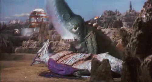瑞德铁匠 恐怖 怪兽 怪物 mst3k 怪物攻击 大恶兽基龙 gyaos 卡美拉对大恶兽基龙 大怪兽 斩首