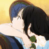 萌妹子 花朵 悠闲 二次元