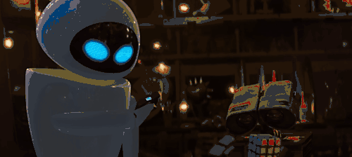 机器人总动员 瓦力 电影 眼睛发光