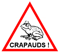 注意 警告 青蛙 汽车