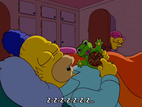 玛姬辛普森 睡觉 荷马辛普森 卧室 海龟