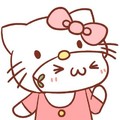 常草颜团子 戴帽子 HelloKitty 斗图 可爱 萌萌哒