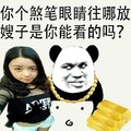 金馆长 金链子 熊猫 眼睛往哪儿放 嫂子你能看吗