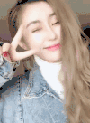 长发美女 网红 直播 可爱