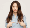美女 做鬼脸 俏皮 妩媚 秀发