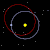 太空 月亮 动画 科学 重力 轨道 天文学 共振 Cruithne