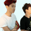 EXO 朴灿烈 加油 兴奋