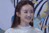 赵丽颖 微笑 快乐大本营 甜美