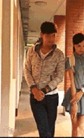 美男 超帅 哈哈 跳起来