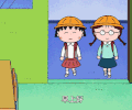 樱桃小丸子 早上好 打招呼