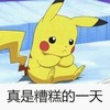 皮卡丘 可爱 委屈 真是糟糕的一天