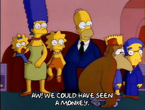 3季 麦琪辛普森 丽莎辛普森 巴特辛普森 玛姬辛普森 沮丧的 猴子 6集 荷马辛普森 米尔豪斯 3x06 坐在沙发上