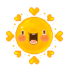 動(dòng)漫 動(dòng)畫 太陽 愛心