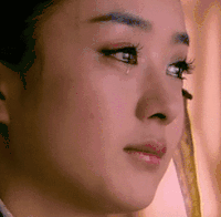 花千骨 赵丽颖 流眼泪 眨眼