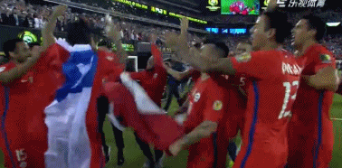 2016美洲杯 智利 庆祝 进度