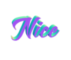 贴纸 nice 漂亮
