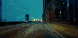 城市 生命之树 穿梭 高速公路 高速拍摄 霓虹灯光 不知尽头