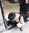逗比男 墨镜 搞笑 模仿玩具
