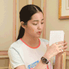 欧阳娜娜 蓝瘦香菇 难过 撇嘴