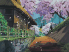 唯美意境 风景 樱花 树枝