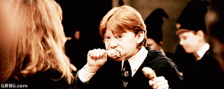 哈利波特 Harry Potter 罗恩 鲁伯特·格林特 吃货 炸鸡 鸡腿 大胃王
