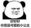 暴漫 文字表情包 好好好 你是最可爱的小公主 搞笑 逗 沙雕