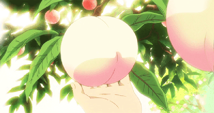 桃子   水果    动画    卡通