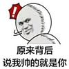 原来背后说我帅的就是你 金馆长 转头 感叹号