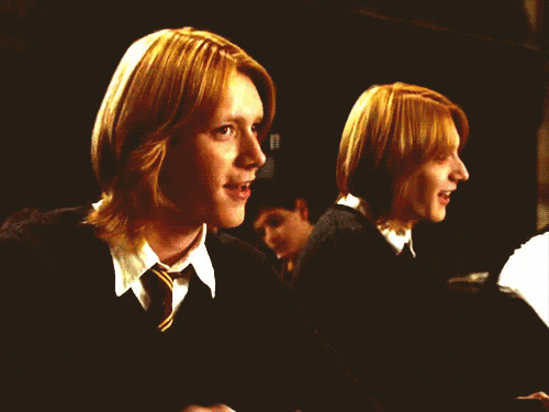 哈利波特 Harry Potter 弗雷德 乔治 詹姆斯·菲尔普斯 奥利弗·菲尔普斯 双胞胎 兄弟