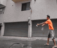 城会玩 好玩的 羽毛球 逆风