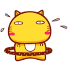 猫 萌宠 呼啦圈 流汗