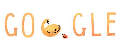 google 创意 橘色 拥抱