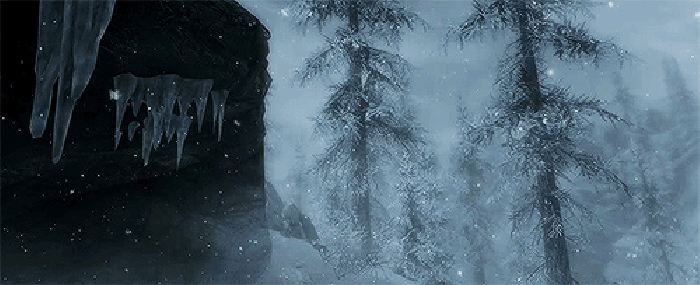 下雪 冬天 寒冷 美景